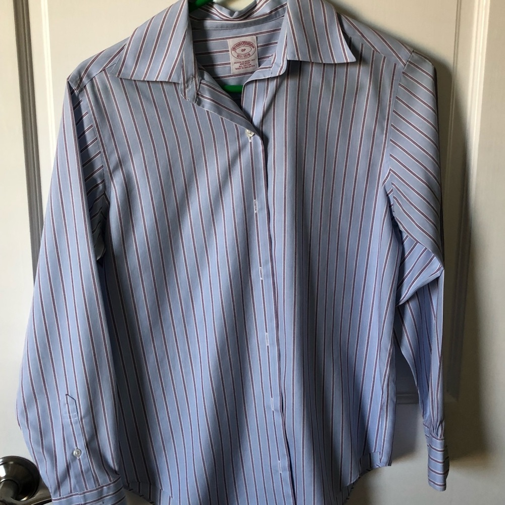 No-Iron, Brooks Brothers collared shirt